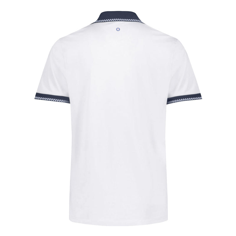 Ben Sherman - Men's Checker Rib Tech Pique Polo (624000542 WHT)