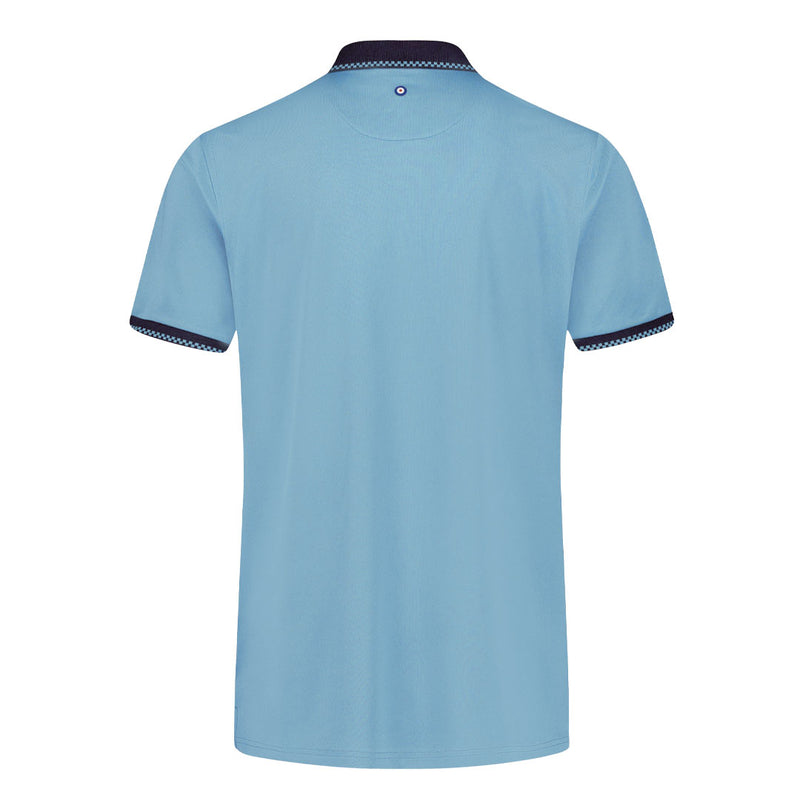 Ben Sherman - Men's Checker Rib Tech Pique Polo (G7222RAG LBL)