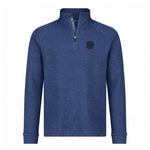 Ben Sherman - Men's Melange Fleece 1/4 Zip Pullover (624003736 NVY)