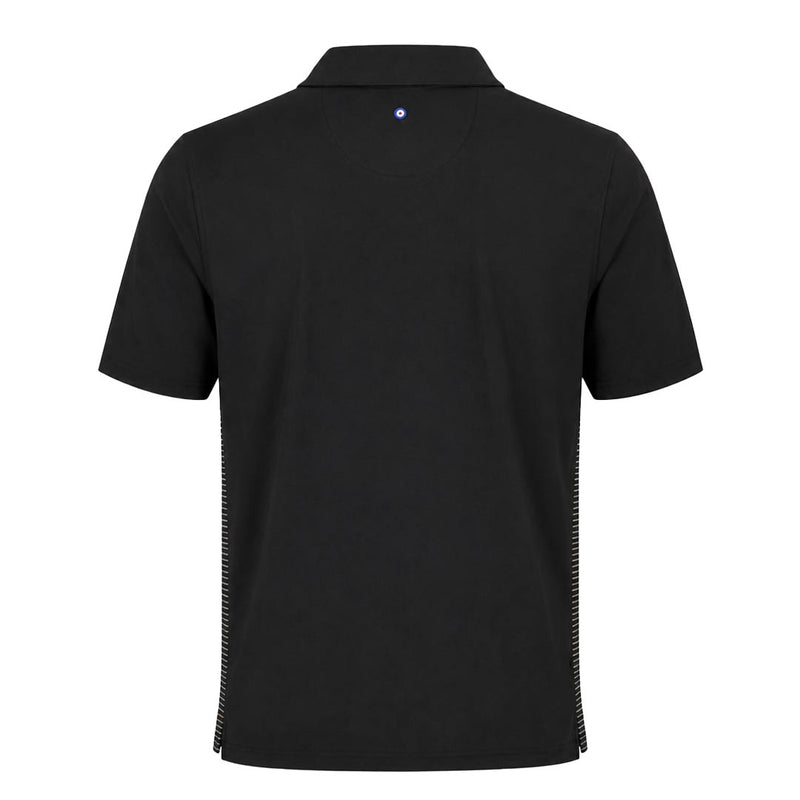 Ben Sherman - Men's Mini Stripes Color Block Polo (G7227ADG BLK)