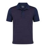 Ben Sherman - Men's Mini Stripes Color Block Polo (G7227ADG NVY)