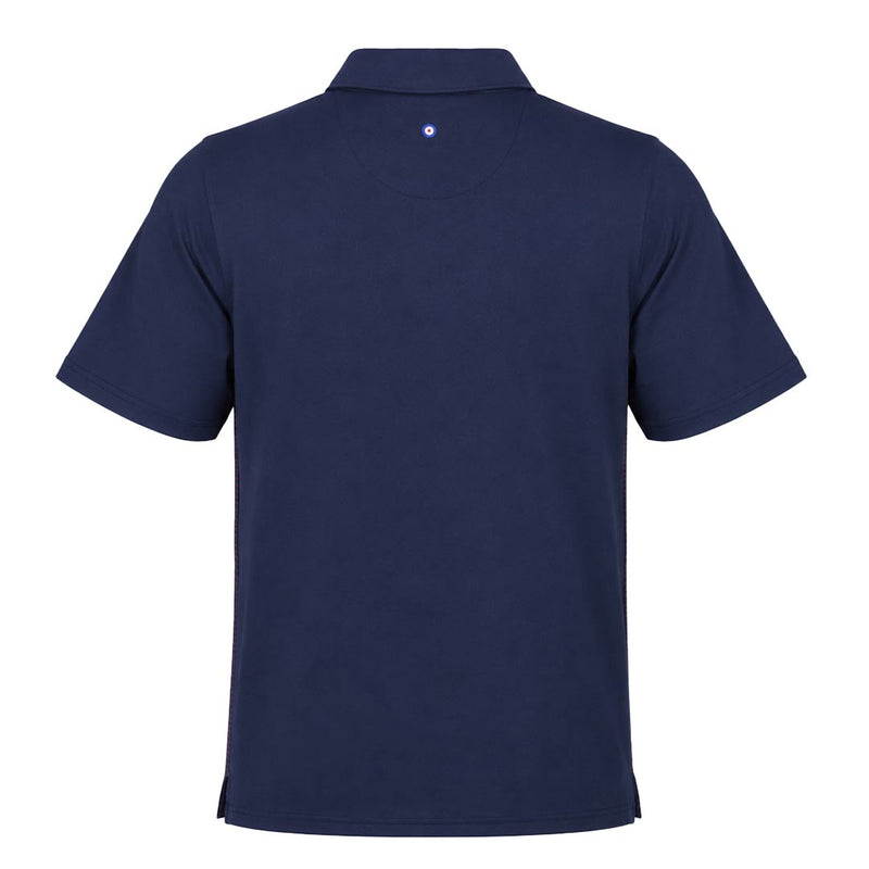 Ben Sherman - Men's Mini Stripes Color Block Polo (G7227ADG NVY)