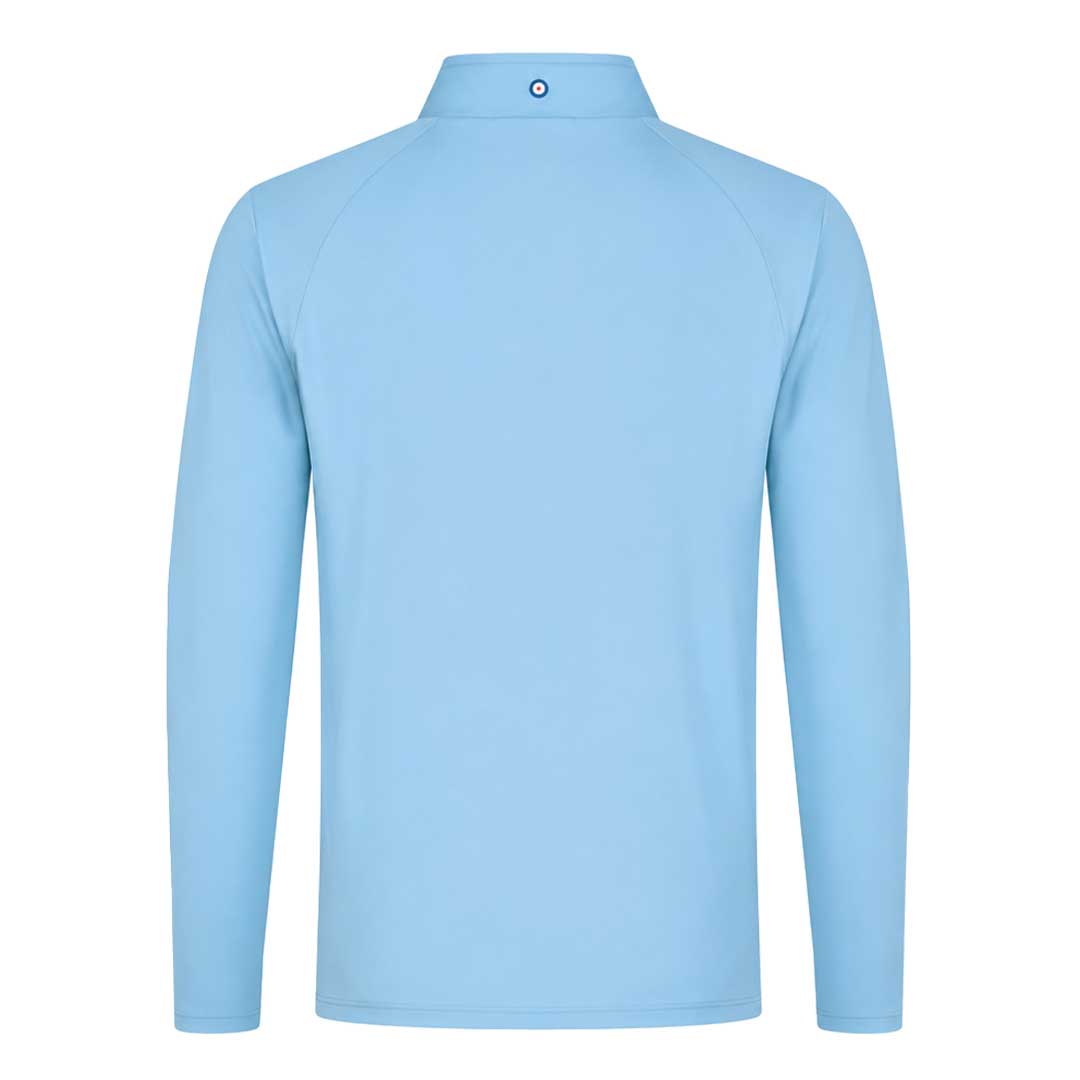 Ben Sherman - Men's Solid Pique 1/4 Zip Pullover (624002176 LBL