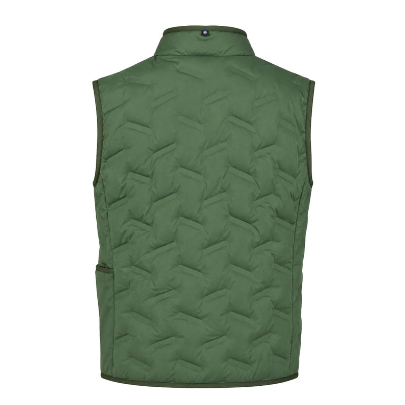 Ben Sherman - Men's Stretch Quilted Vest (624000180 OLI)