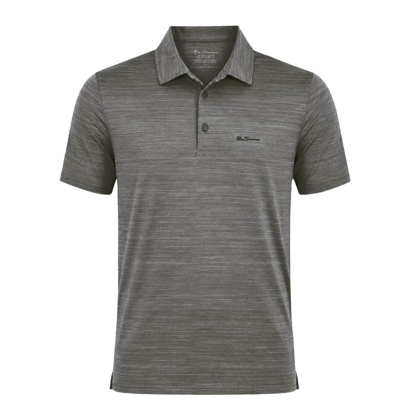 Ben Sherman - Men's 3 Button Golf Polo (624001855 CHR)