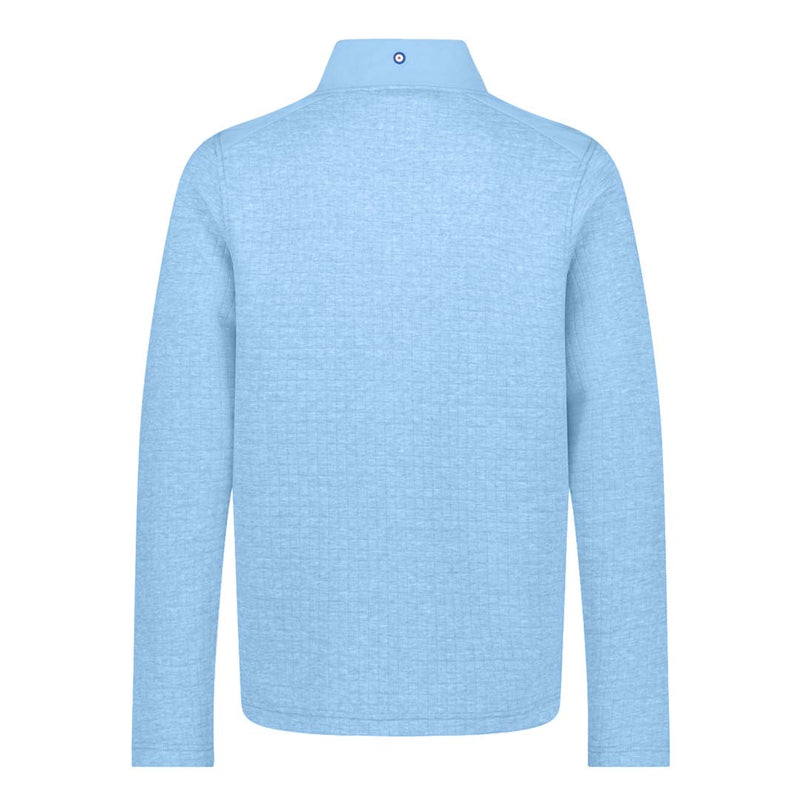 Ben Sherman - Men's Quilted Double Knit Mix Media Pullover Sweater (624002178 LBL)
