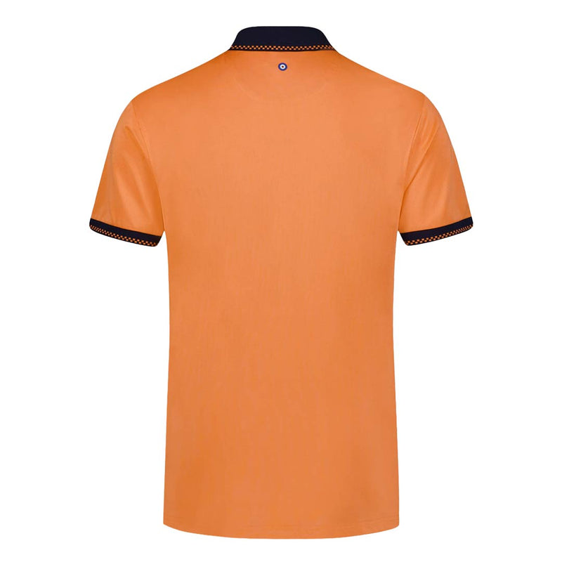 Ben Sherman - Men's Checker Rib Tech Pique Polo (624000542 AMB)