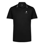 Ben Sherman - Men's Checker Rib Tech Pique Polo (624000542 BLK)