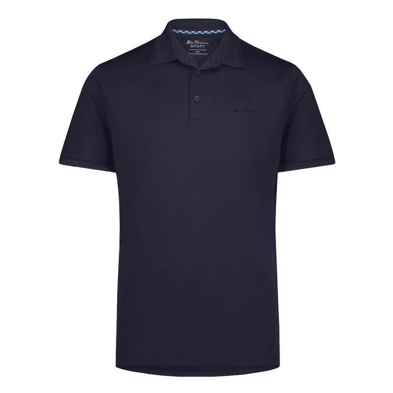 Ben Sherman - Men's Solid Air Pique Polo (G7222AAG NVY)