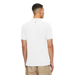 Ben Sherman - Men's Solid Air Pique Polo (G7222AAG WHT)