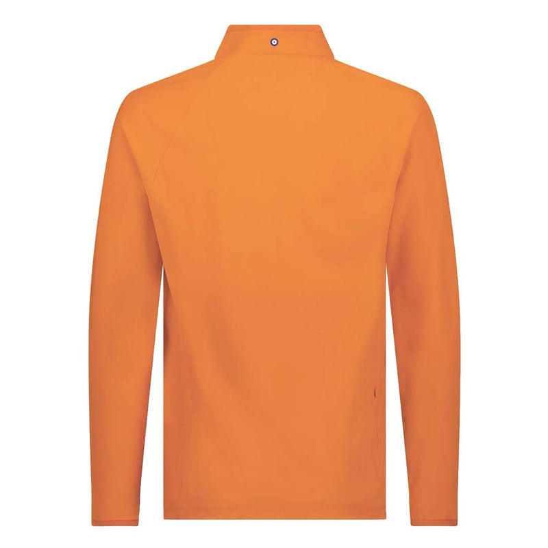 Ben Sherman - Men's Solid Pique 1/4 Zip Pullover (624000553 AMB)