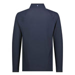 Ben Sherman - Men's Solid Pique 1/4 Zip Pullover (624002176 NVY)
