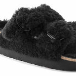 Birkenstock - Women's Arizona Big Buckle Shearling Slides (Narrow) (1021705)