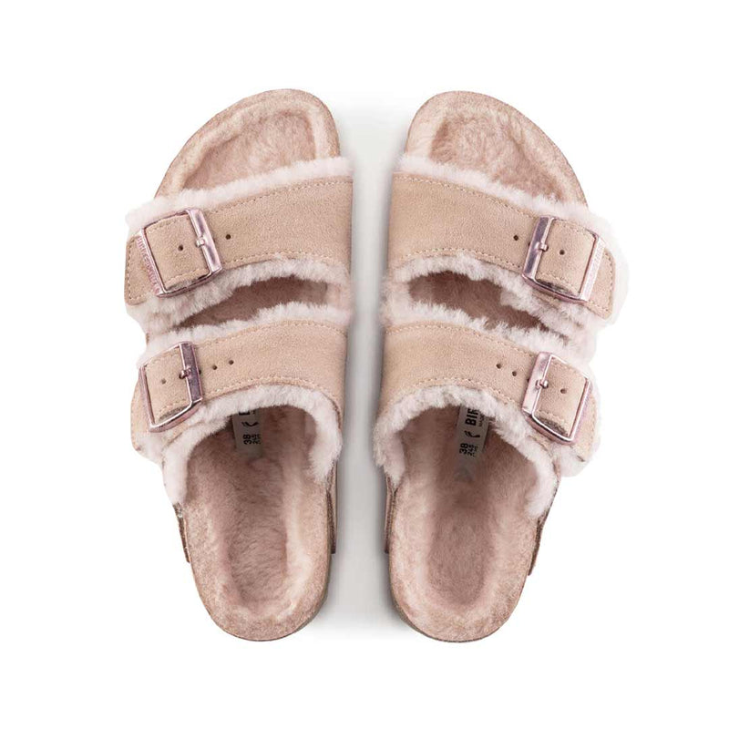 Birkenstock - Women's Arizona Shearling Sandals (Narrow) (1020389)