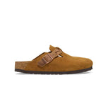 Birkenstock - Women's Boston Braided Suede Oiled Leather Clogs (Narrow) (1026713)