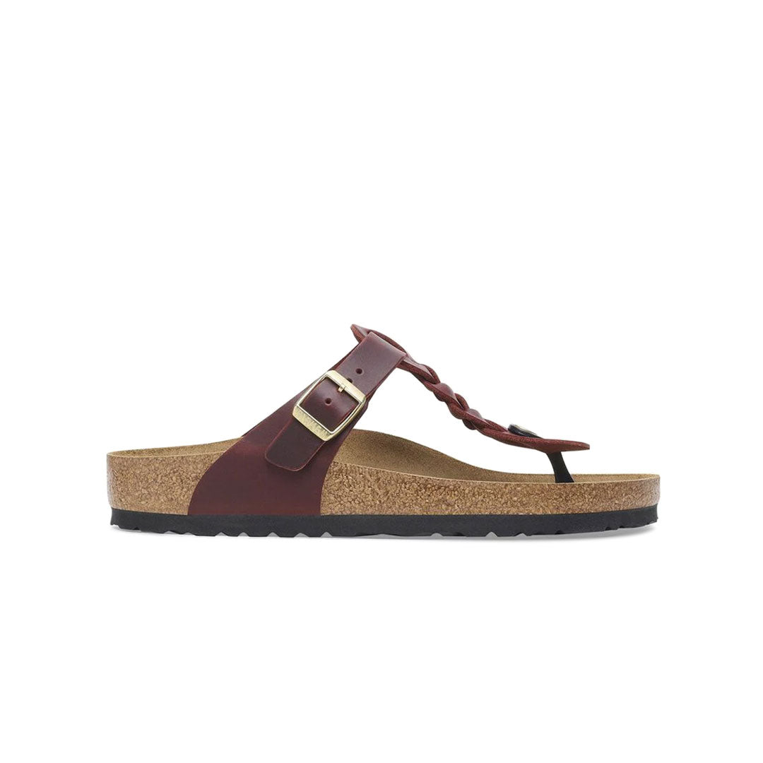 Birkenstock - Women's Gizeh Braided Oiled Leather Sandals (1027923