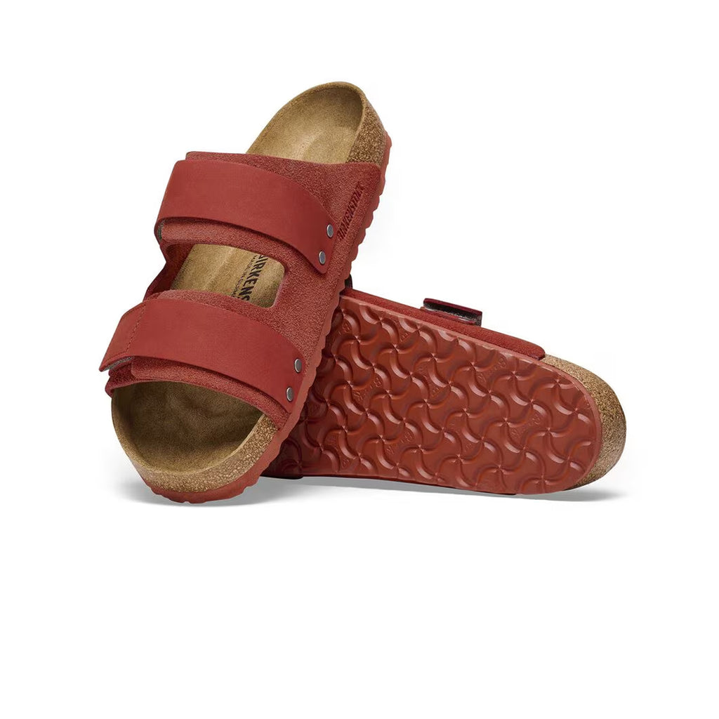 Birkenstock - Women's Uji Suede Leather Sildes (Narrow) (1025703)
