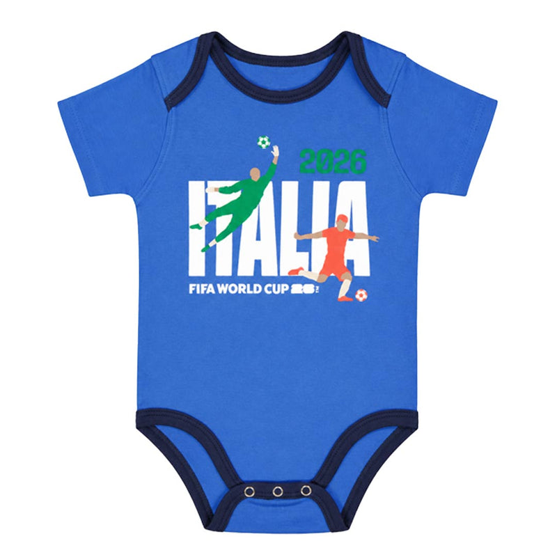 Kids' (Infant) FIFA World Cup 2026 Italy 3 piece Creeper Set (HKIN19AG2 ITA)