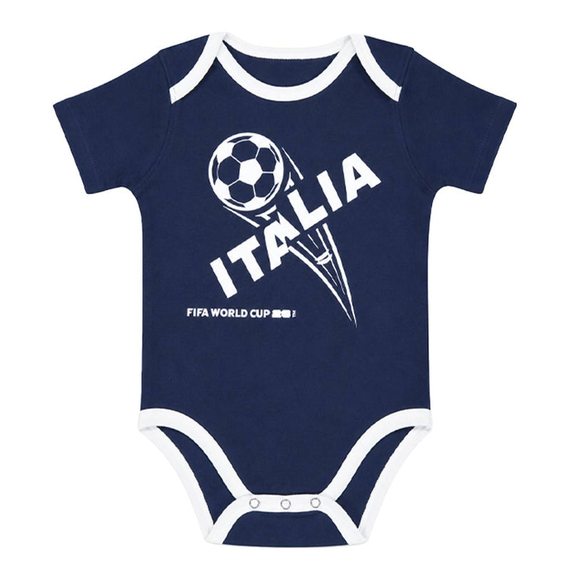 Kids' (Infant) FIFA World Cup 2026 Italy 3 piece Creeper Set (HKIN19AG2 ITA)