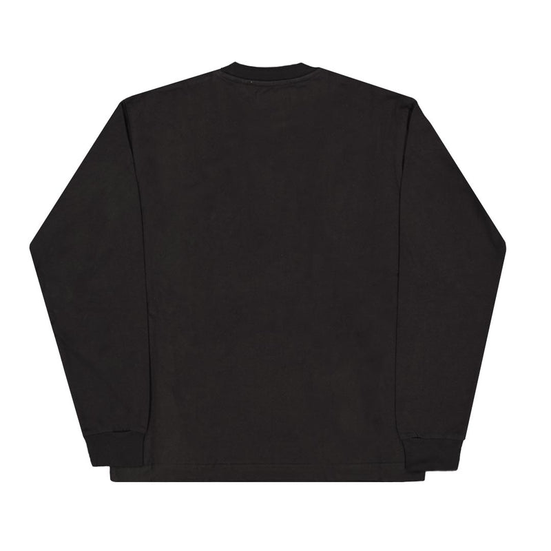 Buffalo - Men's Relaxed Fit Blank Long Sleeve T-Shirt (BPM14978 001)