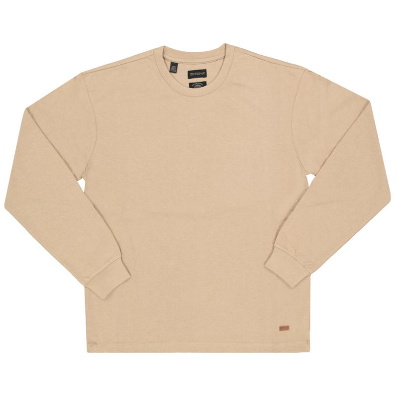Buffalo - Men's Relaxed Fit Blank Long Sleeve T-Shirt (BPM14978 276)