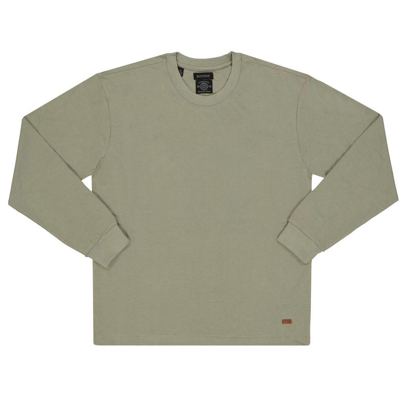 Buffalo - Men's Relaxed Fit Blank Long Sleeve T-Shirt (BPM14978 333)