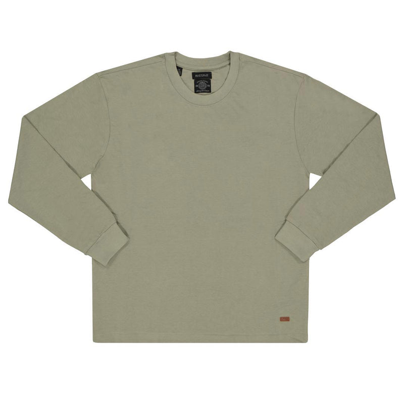 Buffalo - Men's Relaxed Fit Blank Long Sleeve T-Shirt (BPM14978 333)