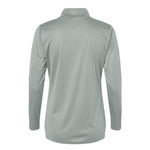 C2 Sport - Women's 1/4 Zip Long Sleeve Polo (5602 SLV)