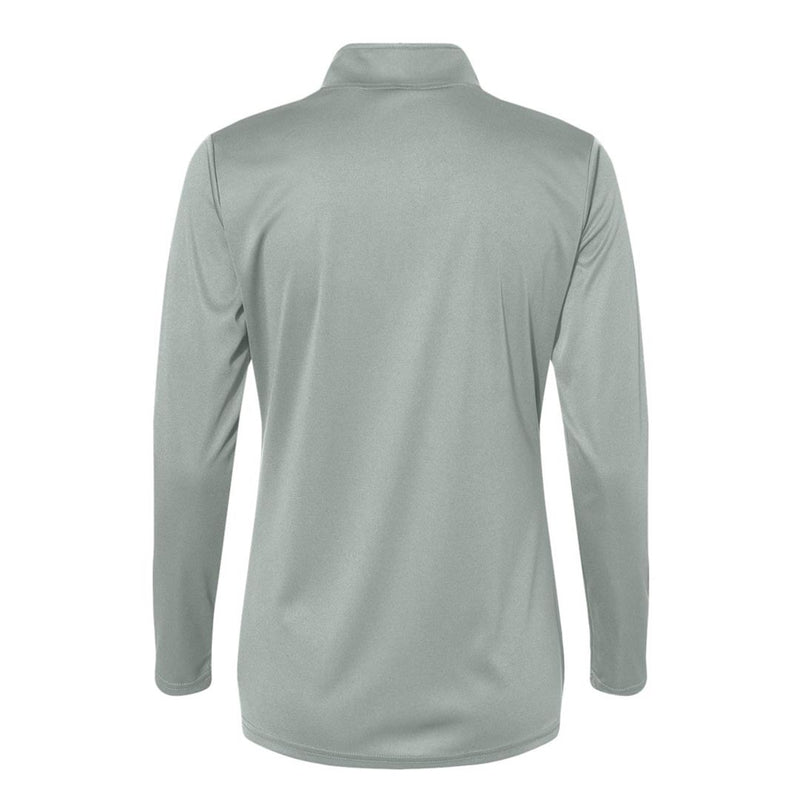 C2 Sport - Women's 1/4 Zip Long Sleeve Polo (5602 SLV)