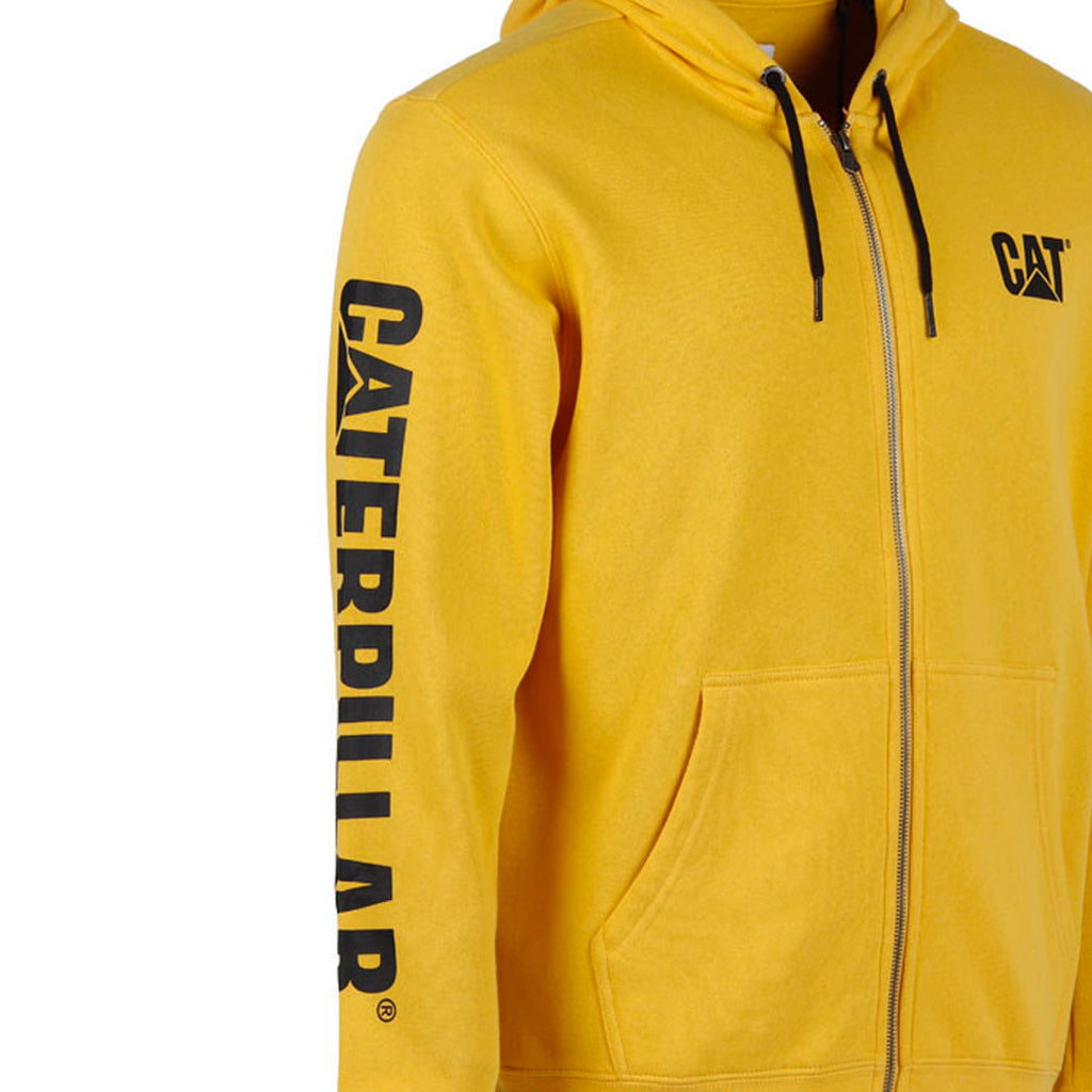 CAT (Caterpillar) - Sweat à capuche entièrement zippé Foundation pour hommes (2910486 10937) 