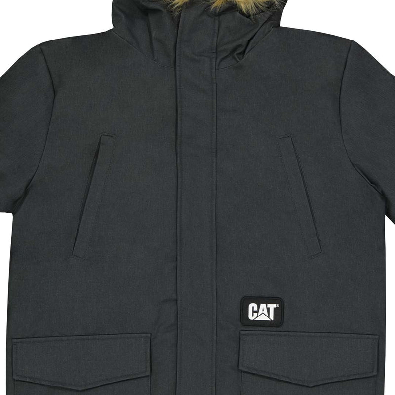 CAT (Caterpillar) - Parka à capuche en fourrure pour hommes (7040025 10121) 