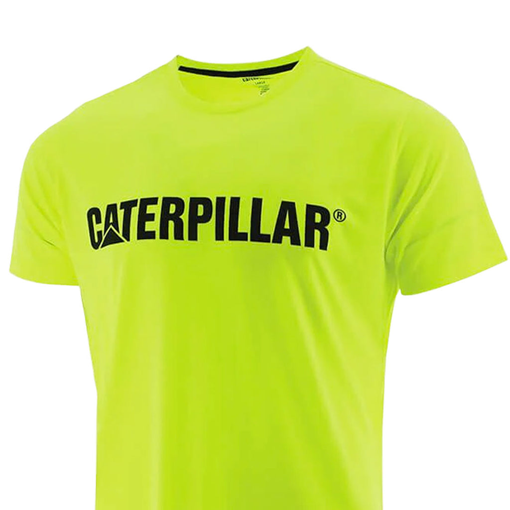 CAT (Caterpillar) - T-shirt coupe originale avec logo chat pour hommes (2510410 702) 