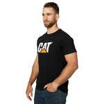 CAT (Caterpillar) - T-shirt avec logo coupe originale pour hommes (2510454 12742) 