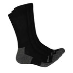Carhartt - Lot de 3 paires de chaussettes de travail extensibles pour homme (CHMA2213C3 BLK)