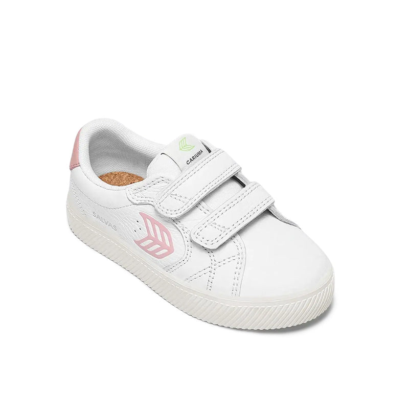 Cariuma - Kids' (Infant & Preschool) SALVAS Pebbled Leather Shoes (412204W34K)