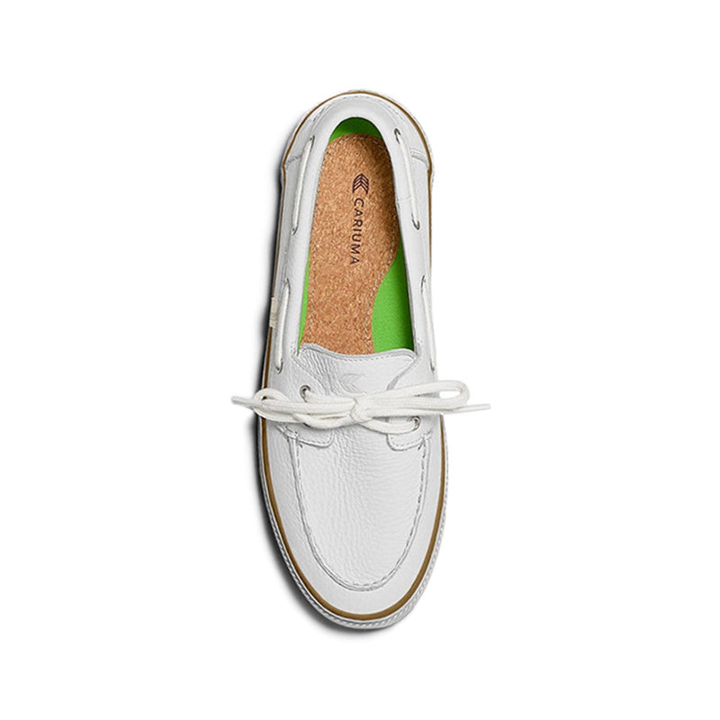 Cariuma - Women's Mare Boat Pebbled Leather Boat Shoes (633304W13W)