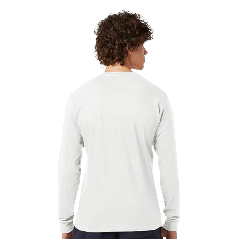Champion - Unisex Long Sleeve T-Shirt (CC8C WH)