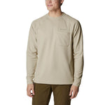 Columbia - Men's Tall Black Mesa Waffle Knit Crew II T-Shirt (Big & Tall) (2054782 278)