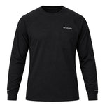 Columbia - Men's Tall Black Mesa Waffle Knit Crew T-Shirt (Big & Tall) (2054782 010)