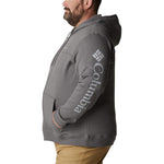Columbia - Men's Tall Logo Fleece Full Zip Hoodie (Big & Tall) (1889165 023)