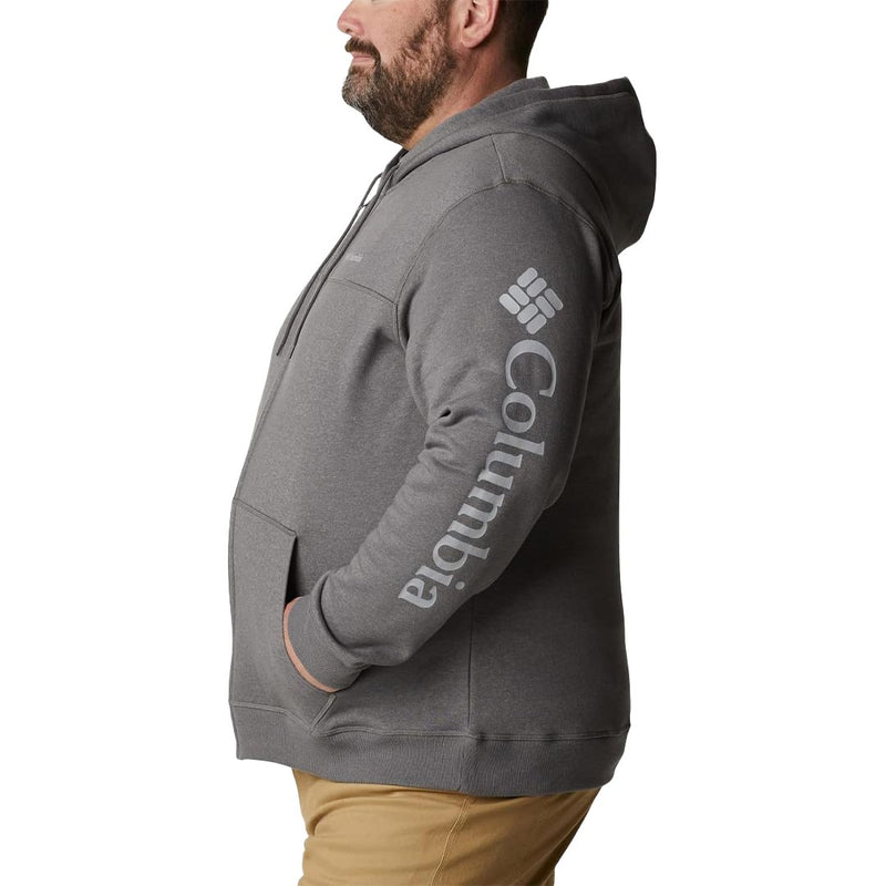 Columbia - Men's Tall Logo Fleece Full Zip Hoodie (Big & Tall) (1889165 023)