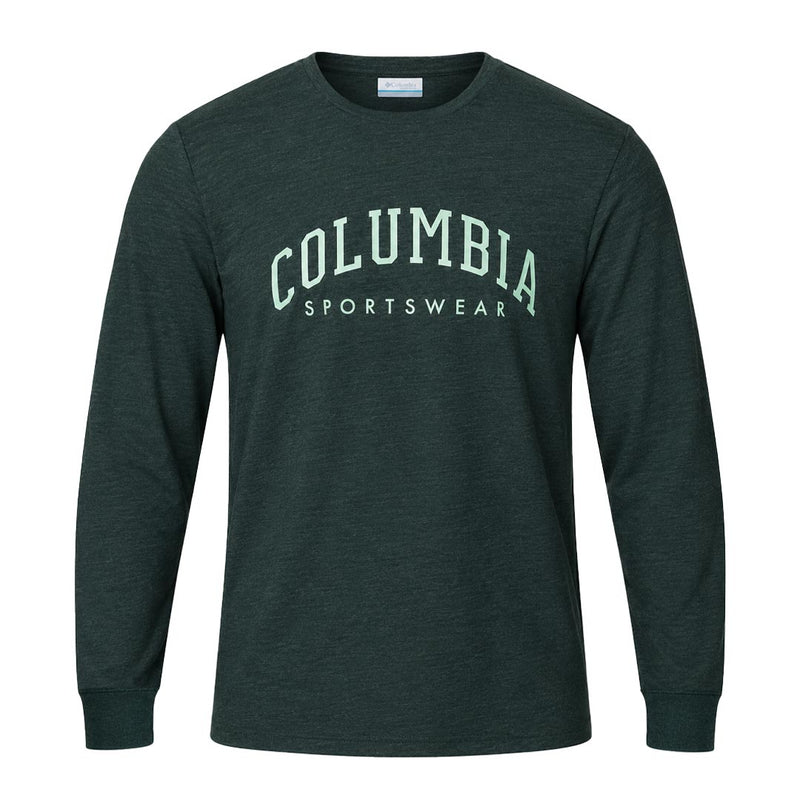 Columbia - Men's Tall Seasonal Logo Long Sleeve T-Shirt (Big & Tall) (2013543 370)