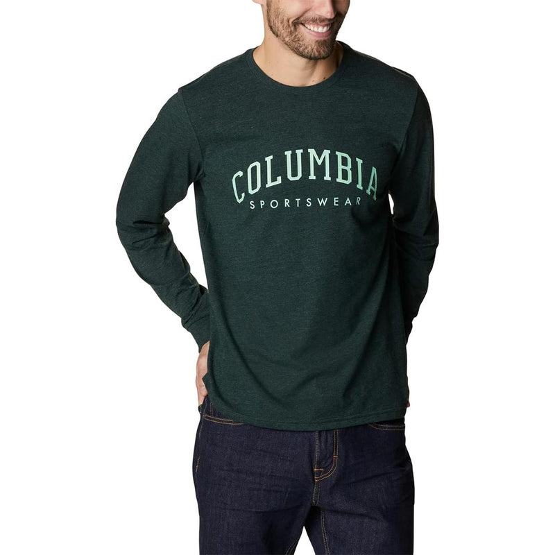 Columbia - Men's Tall Seasonal Logo Long Sleeve T-Shirt (Big & Tall) (2013543 370)