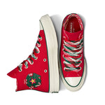 Converse -  Unisex Chuck 70 X-Mas Gingerbread & Knit Sock High Top Shoes (A12454C)