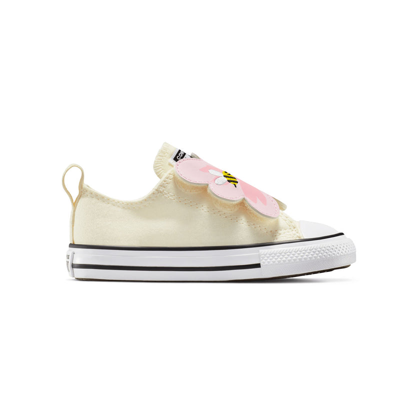 Converse - Kids' (Infant) Chuck Taylor All Star One Strap Floral Easy On Shoes (A13452C)