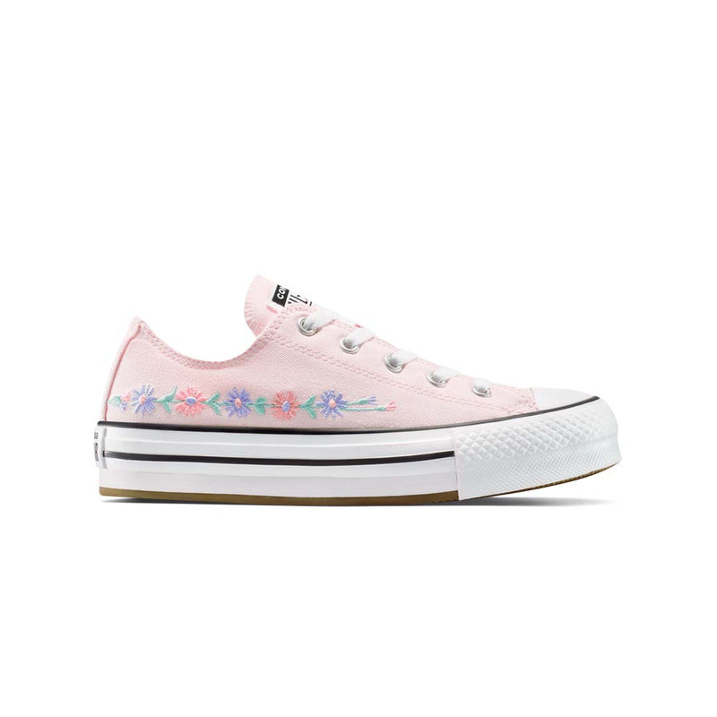 Converse - Kids' (Junior) Chuck Taylor All Star EVA Lift Platform Florals Low Top Shoes (A14995C)