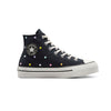 Converse - Kids' (Junior) Chuck Taylor All Star Eva Lift Polka Dots Platform High Top Shoes (A12608C)