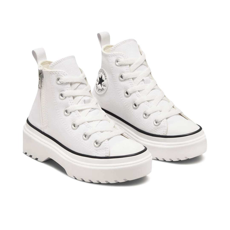 Converse - Kids' (Preschool) Chuck Taylor All Star Lugged Lift Platform Canvas High Top Shoes (A05101C)