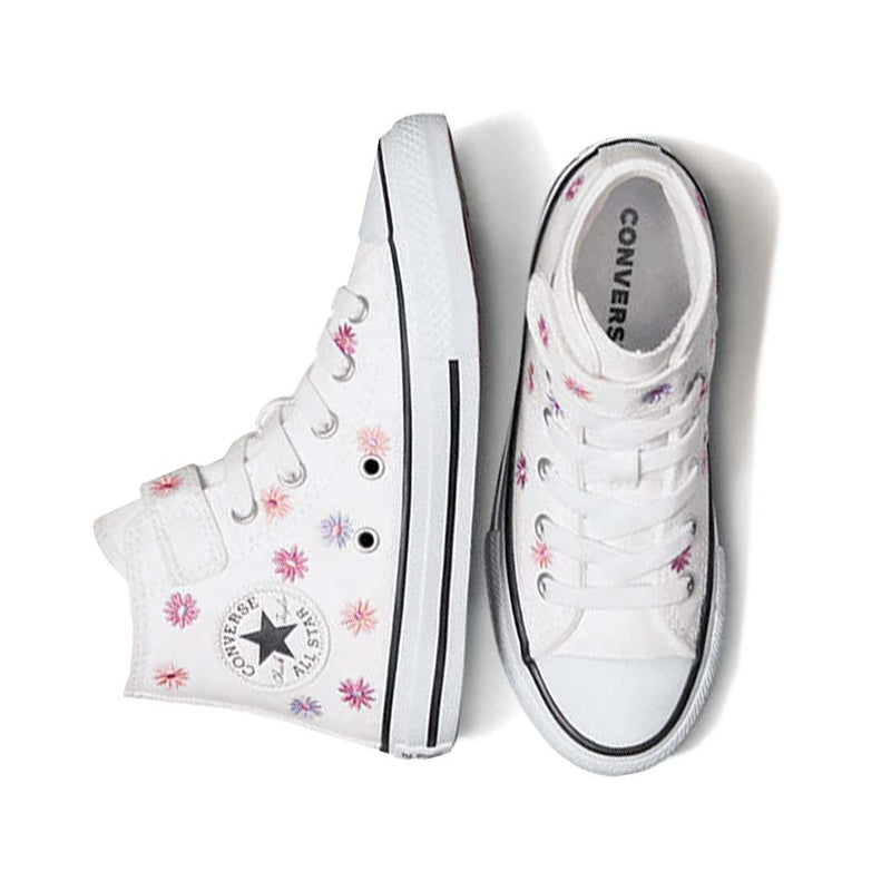Converse - Kids' (Preschool) Chuck Taylor All Star Allover Floral High Top Shoes (A13454C)