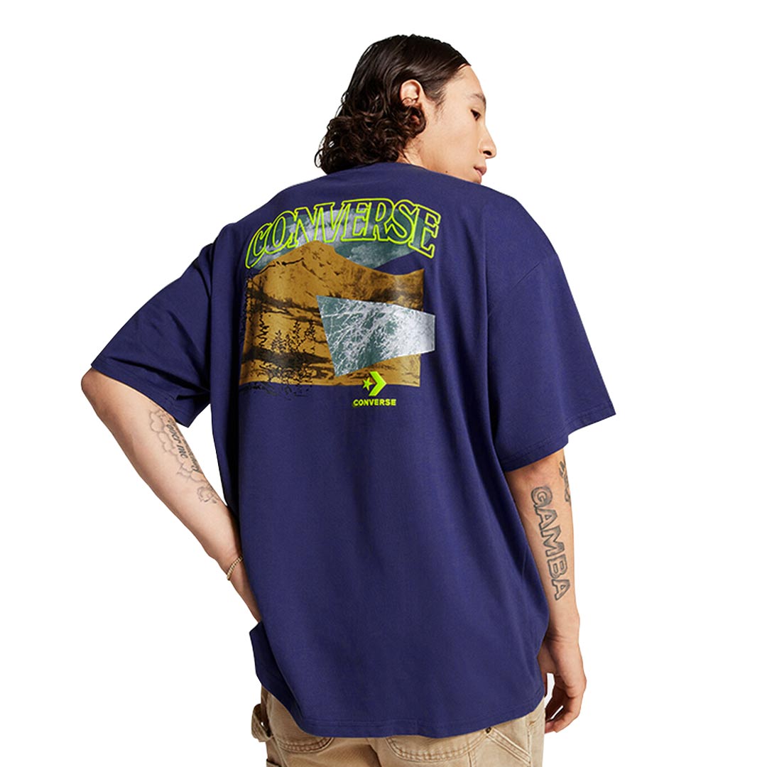 s♡ Converse - Men's All Star Mountain Remix Graphic T-Shirt